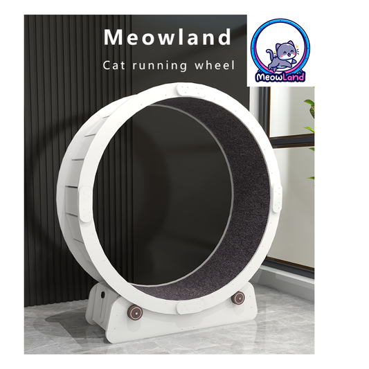 Meowland cat running wheel