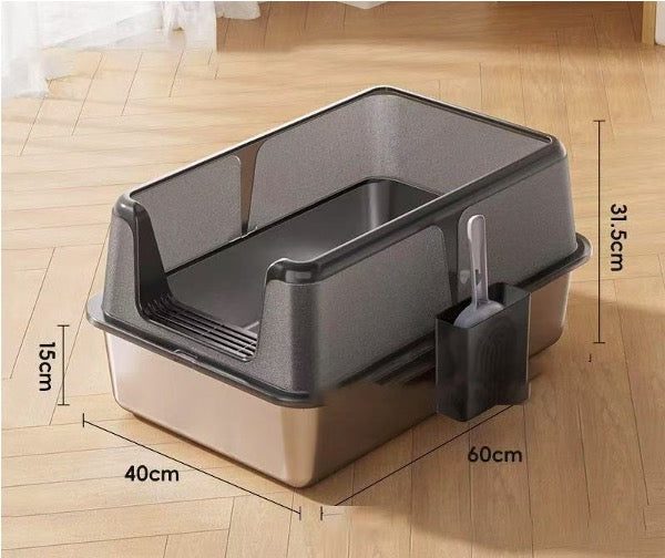Stainless cat litter box Extra Large