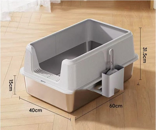 Stainless cat litter box Extra Large